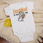 Bootiful Ghost Personalized Halloween Infant Creeper
